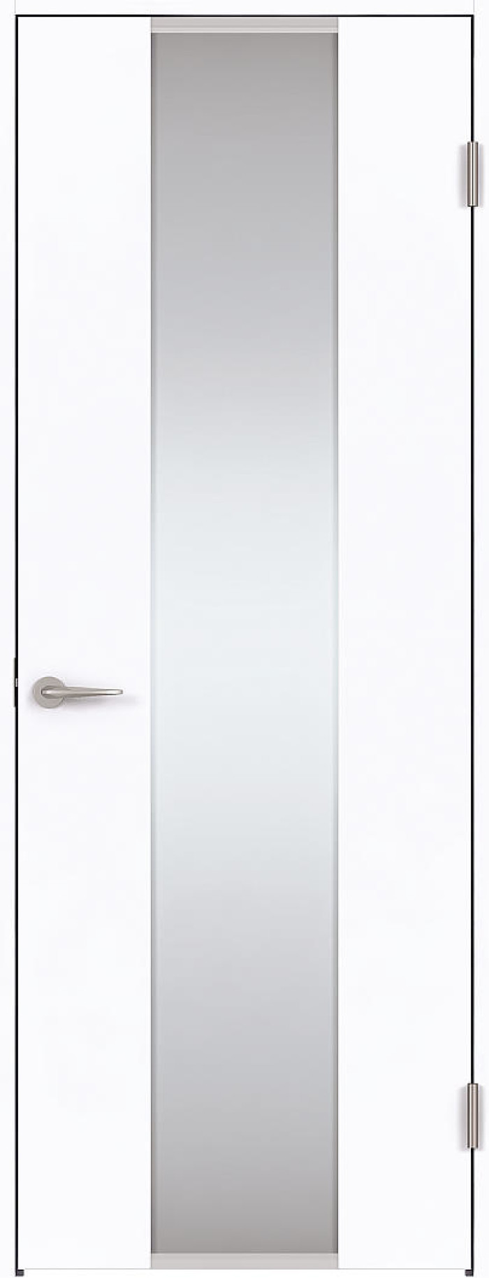 ベリティス 片開きドア LD型 固定枠 しっくいホワイト柄 XMJE1LDAN01R 